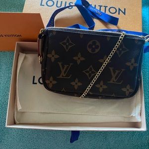 Mini Lv pochette accessoires